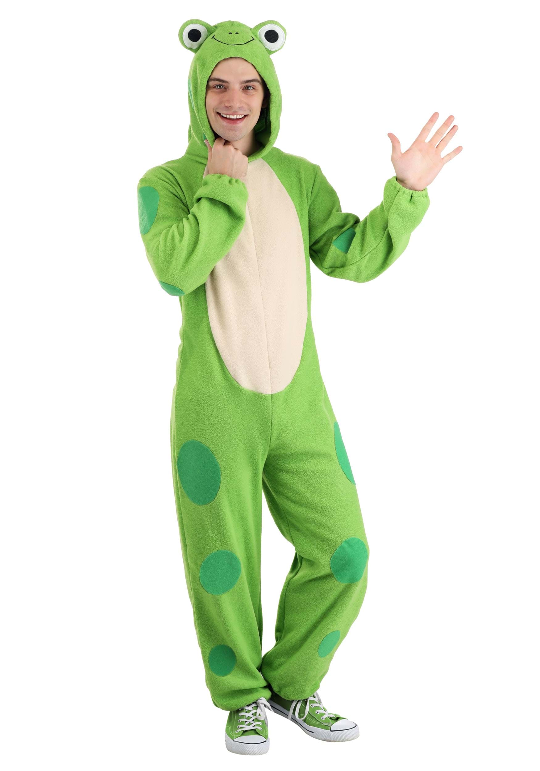 Image of Adult Frog Onesie Costume ID FUN3480AD-XL