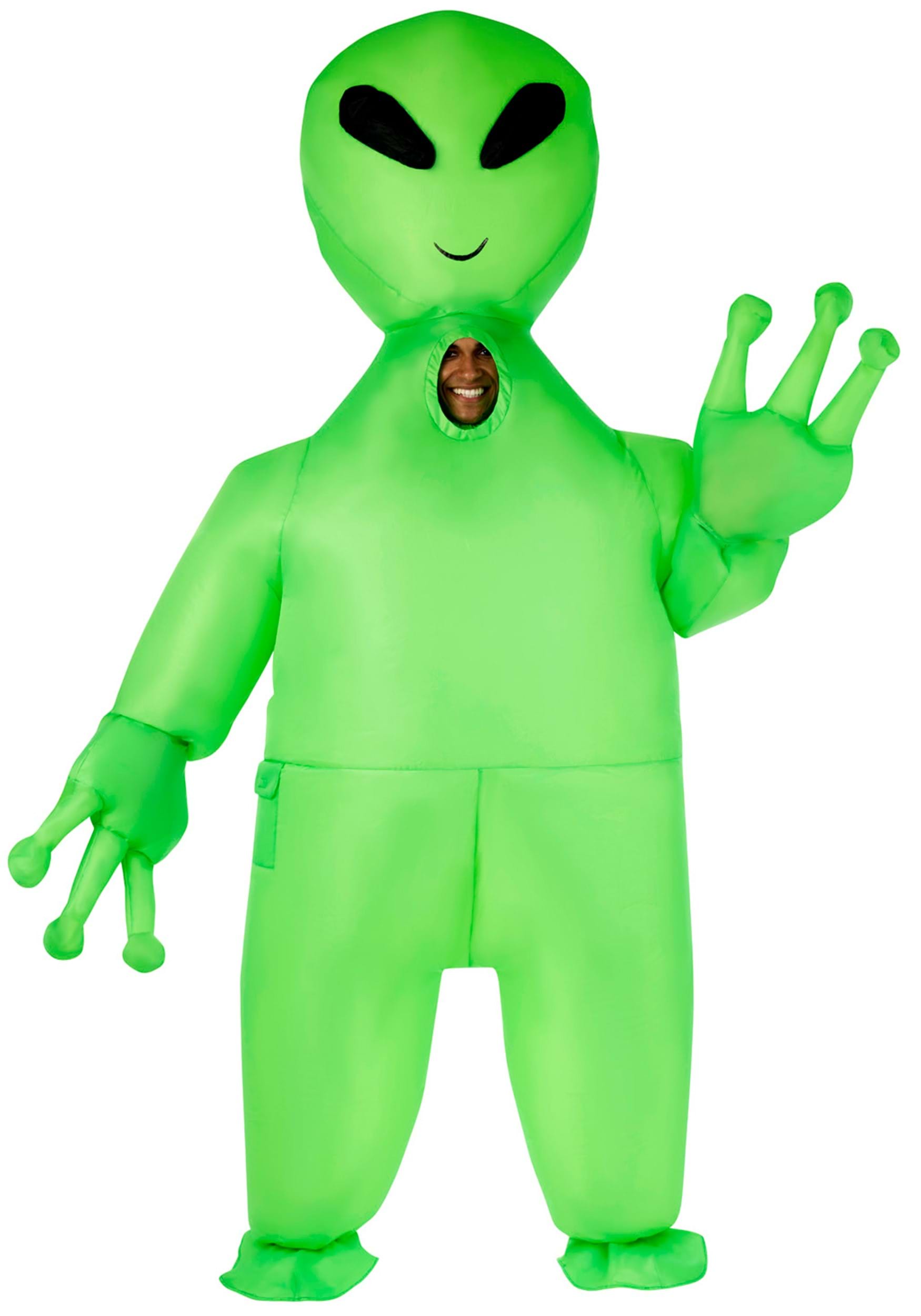 Image of Adult Giant Alien Inflatable Costume ID MPMCGIAL-ST