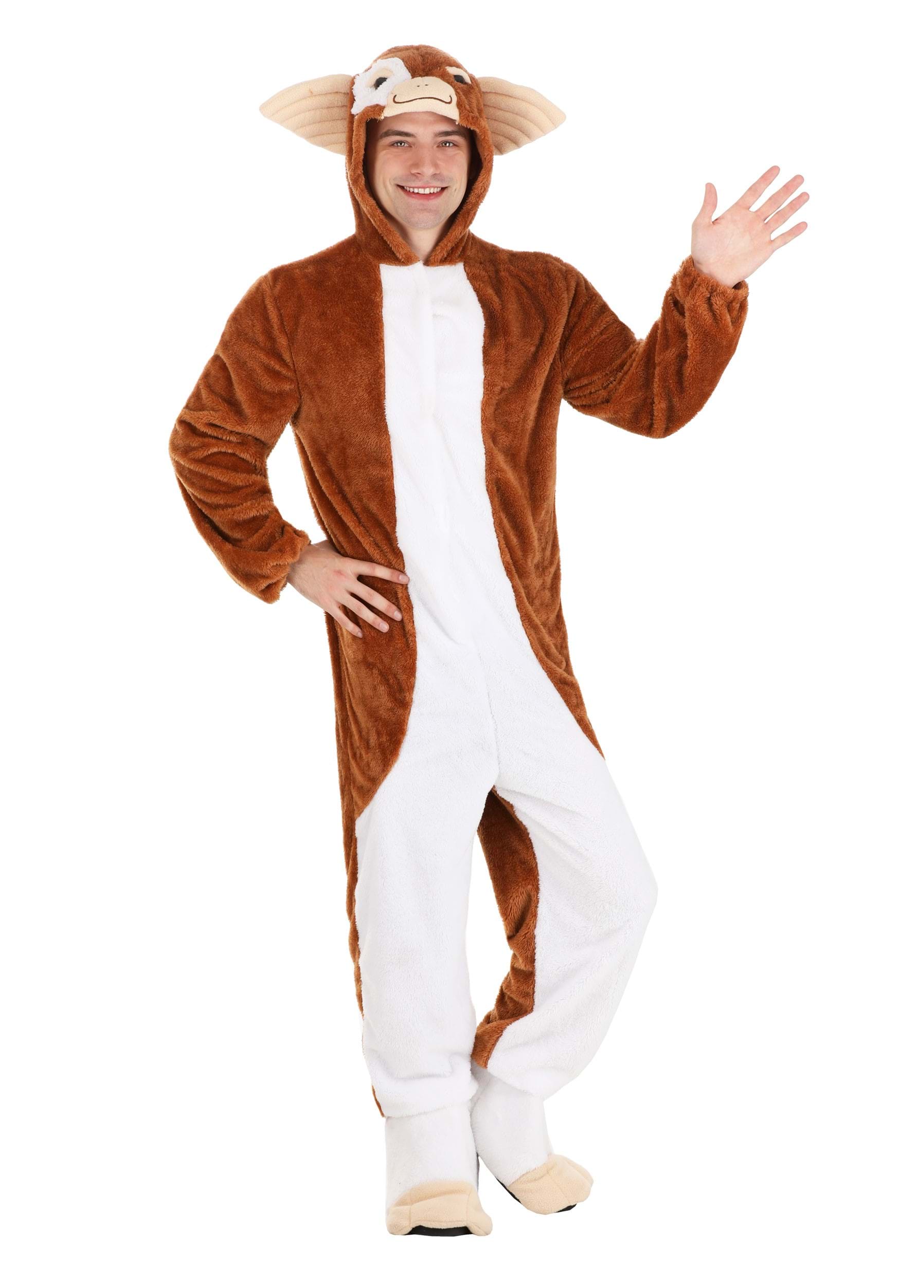 Image of Adult Gremlins Gizmo Costume Onesie ID FUN2373AD-L