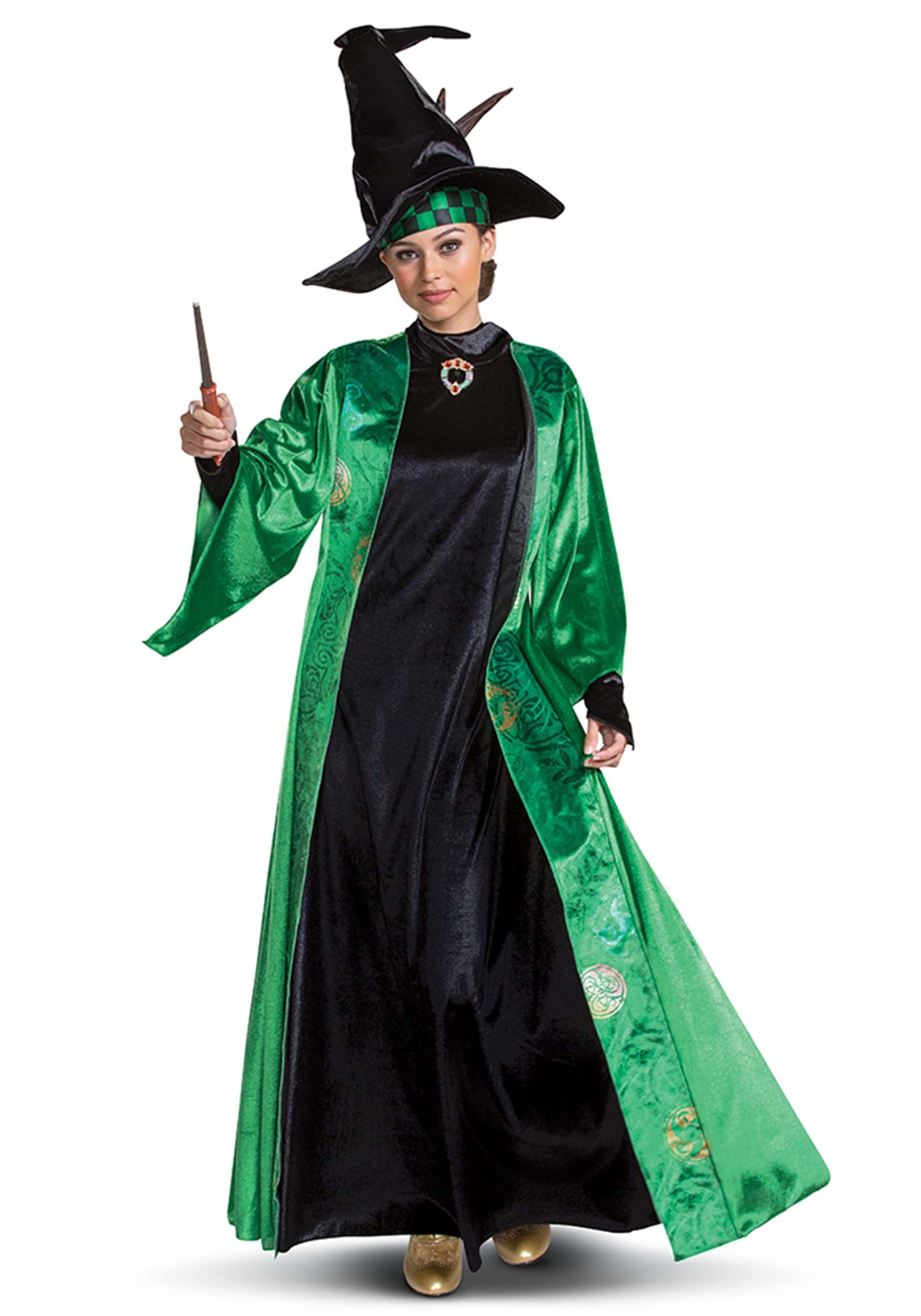 Image of Adult Harry Potter Deluxe Professor McGonagall Costume ID DI116049-L
