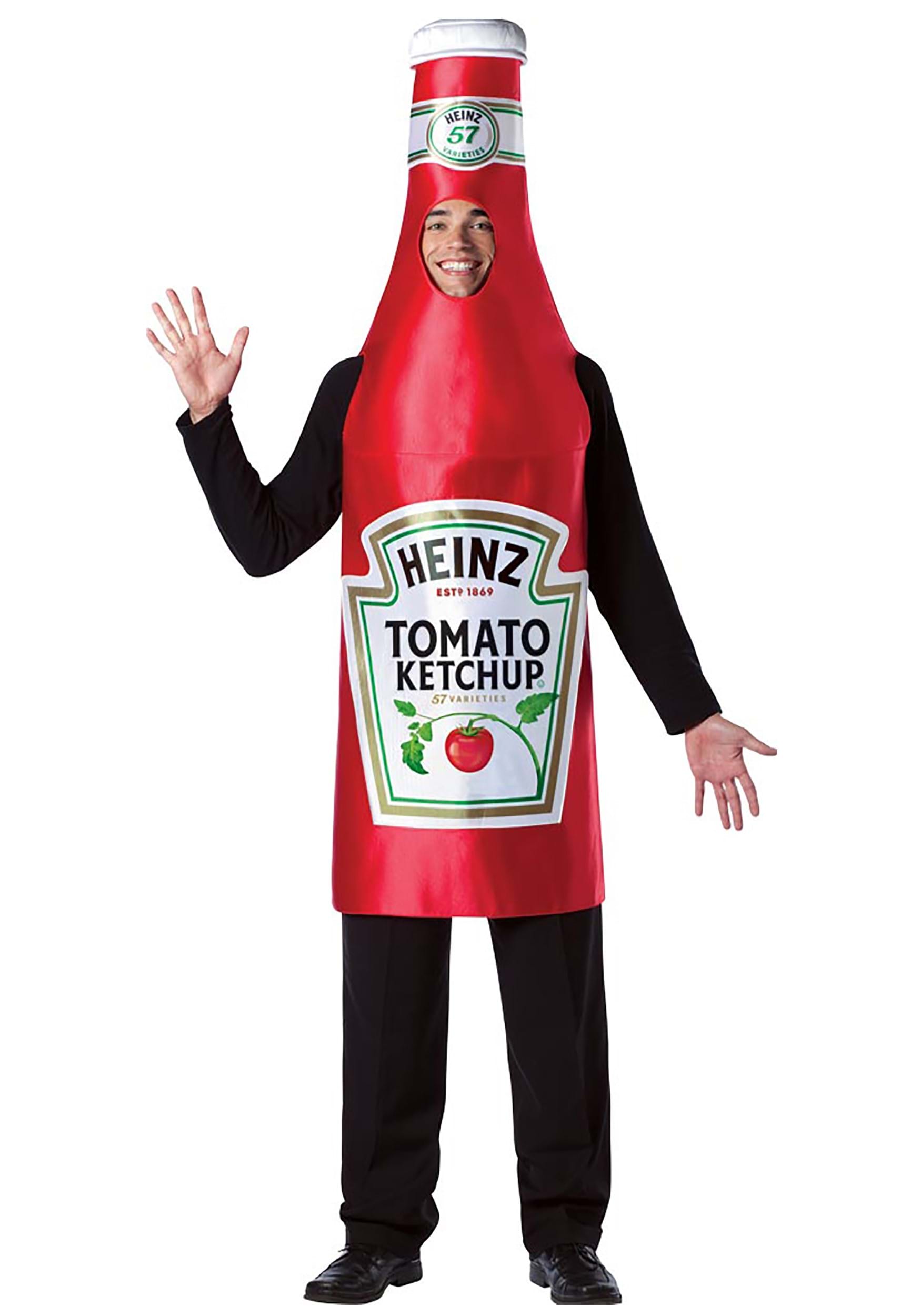Image of Adult Heinz Ketchup Bottle Costume ID MO4872-ST