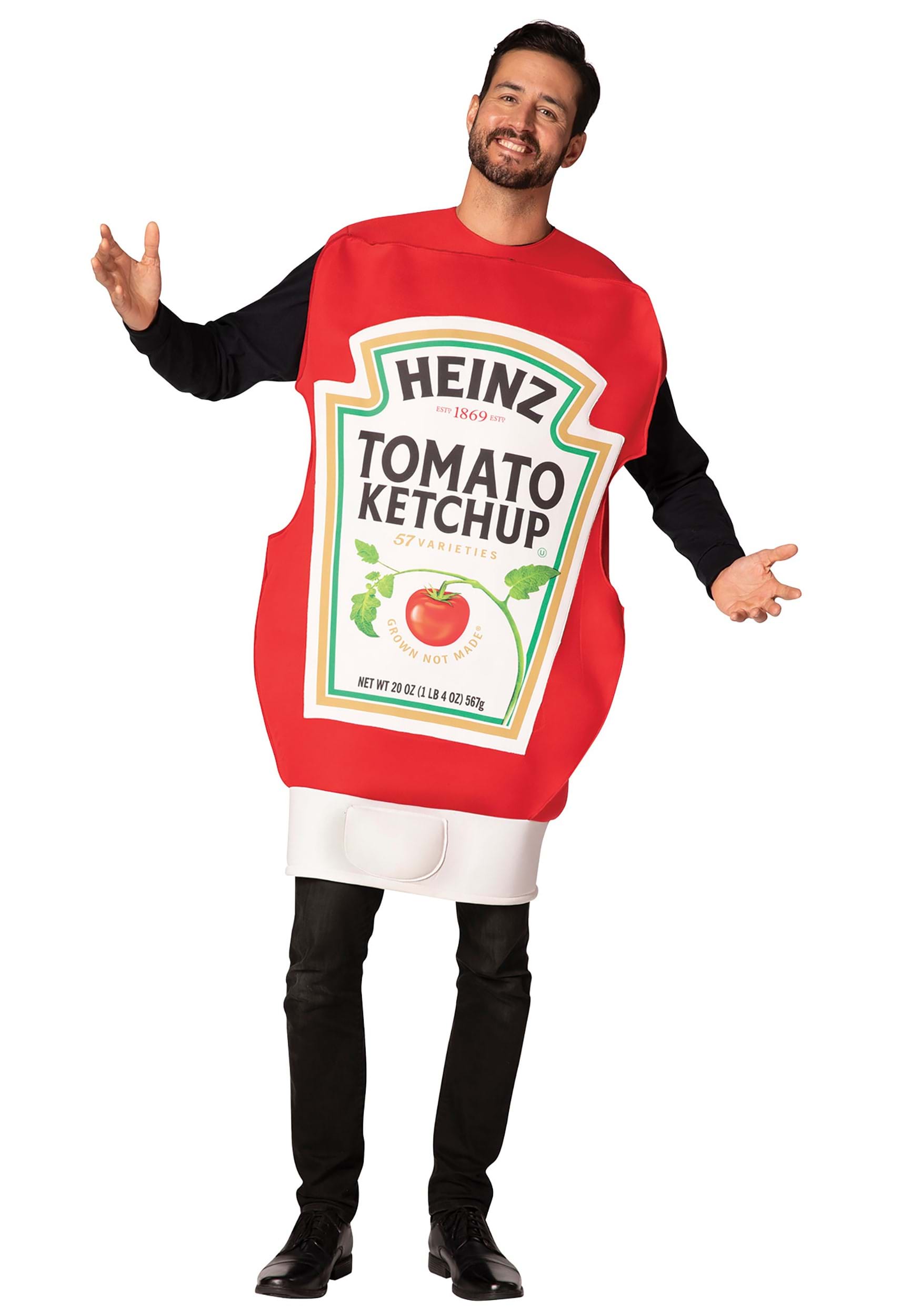 Image of Adult Heinz Ketchup Squeeze Bottle Costume ID MO4859-ST