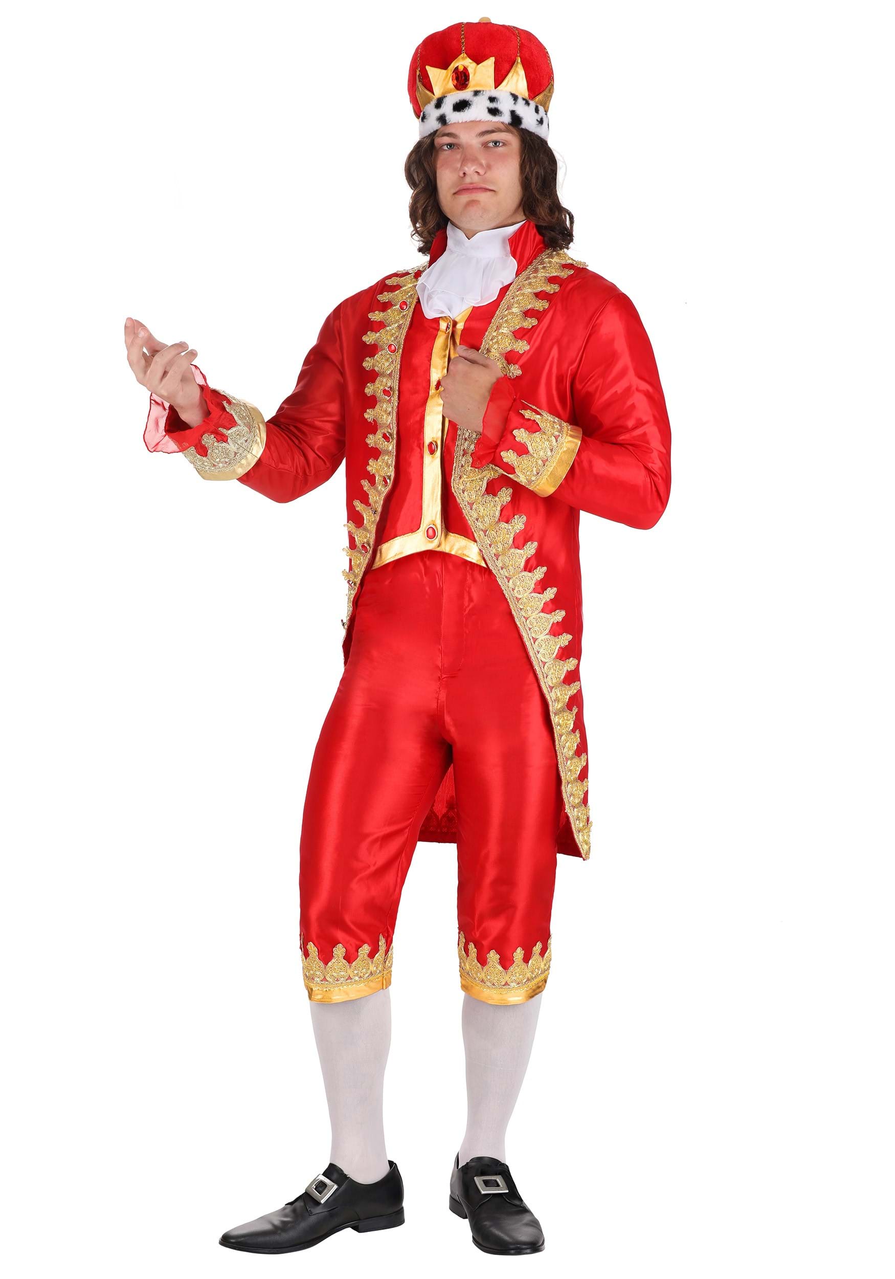 Image of Adult King George Costume | Men's Historical Costumes ID FUN6576AD-S