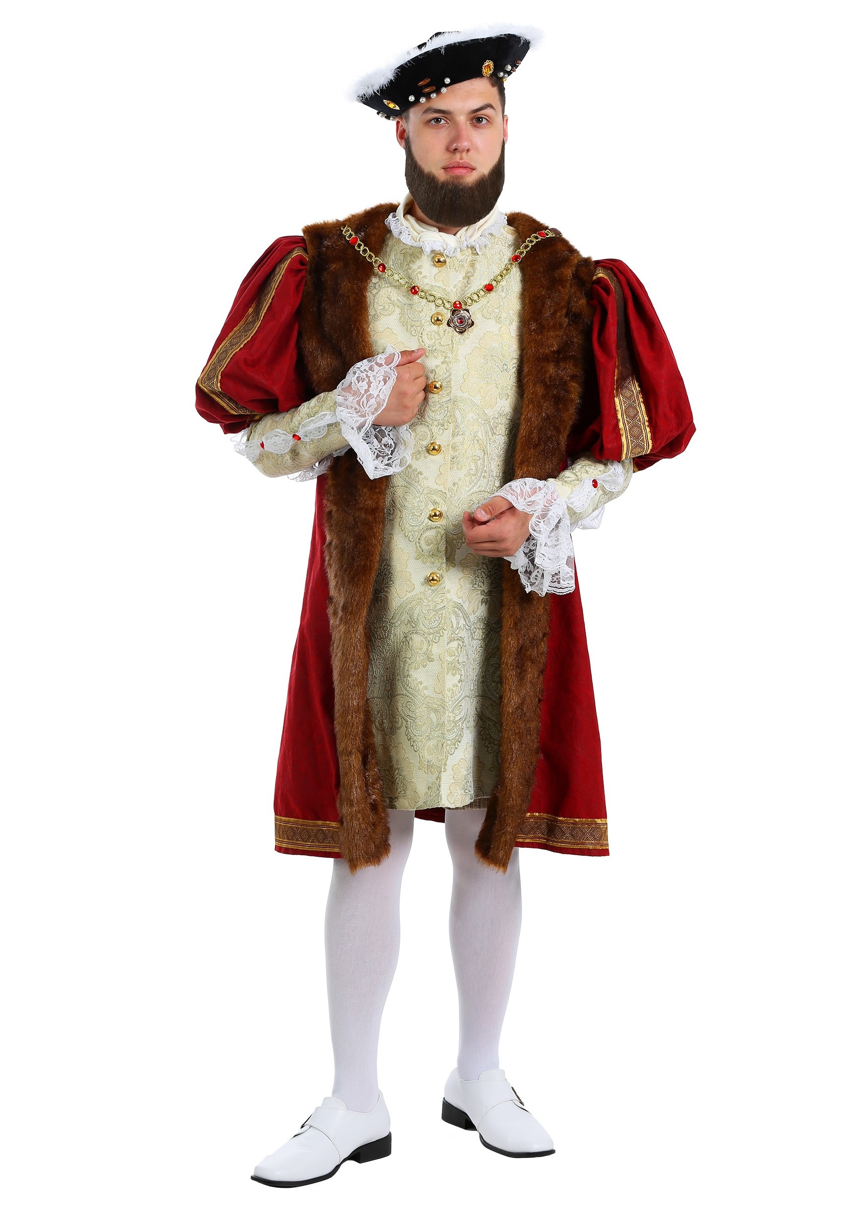 Image of Adult King Henry Costume ID FUN1085AD-ST