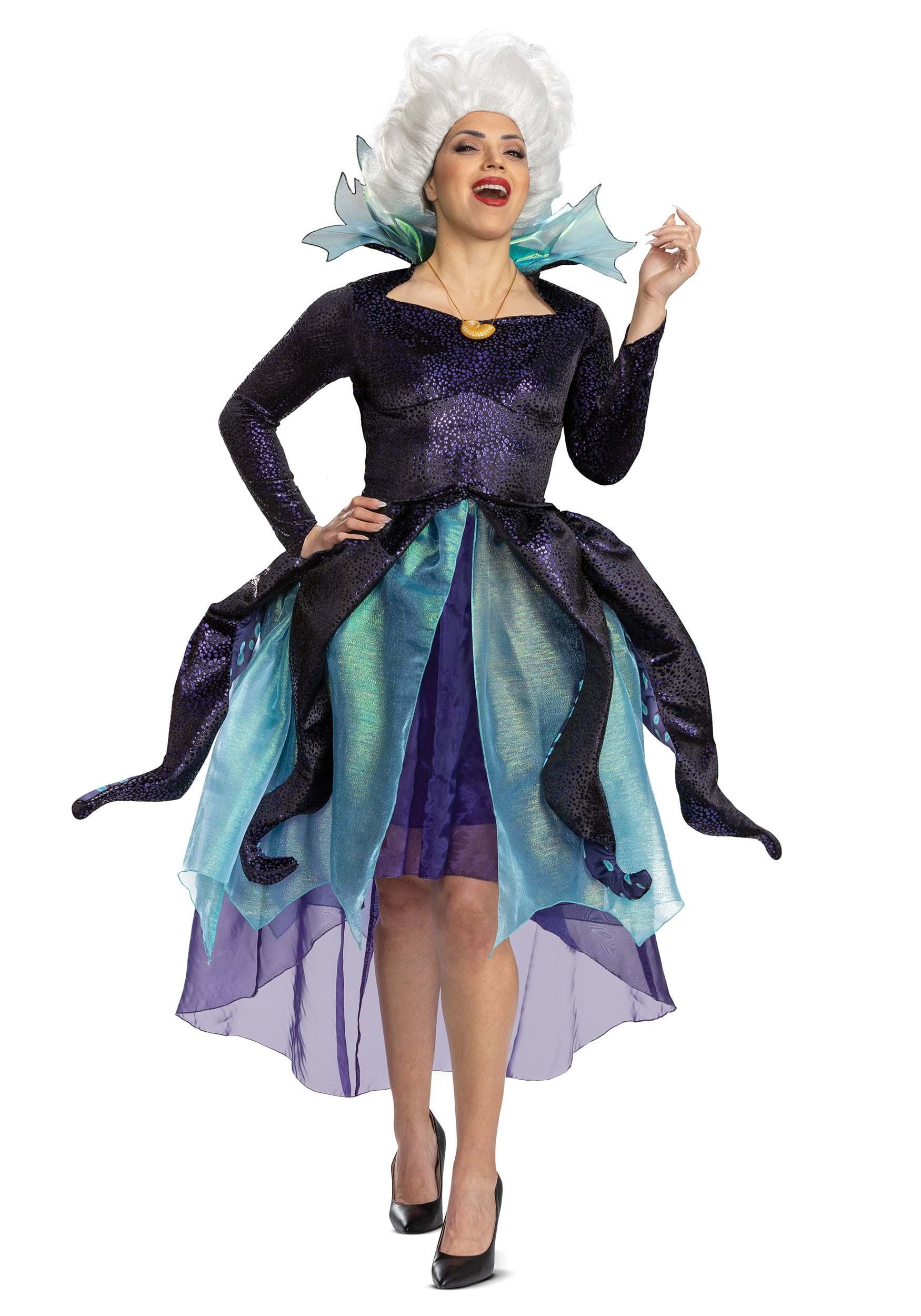 Image of Adult Little Mermaid Prestige Ursula Costume ID DI149819-M