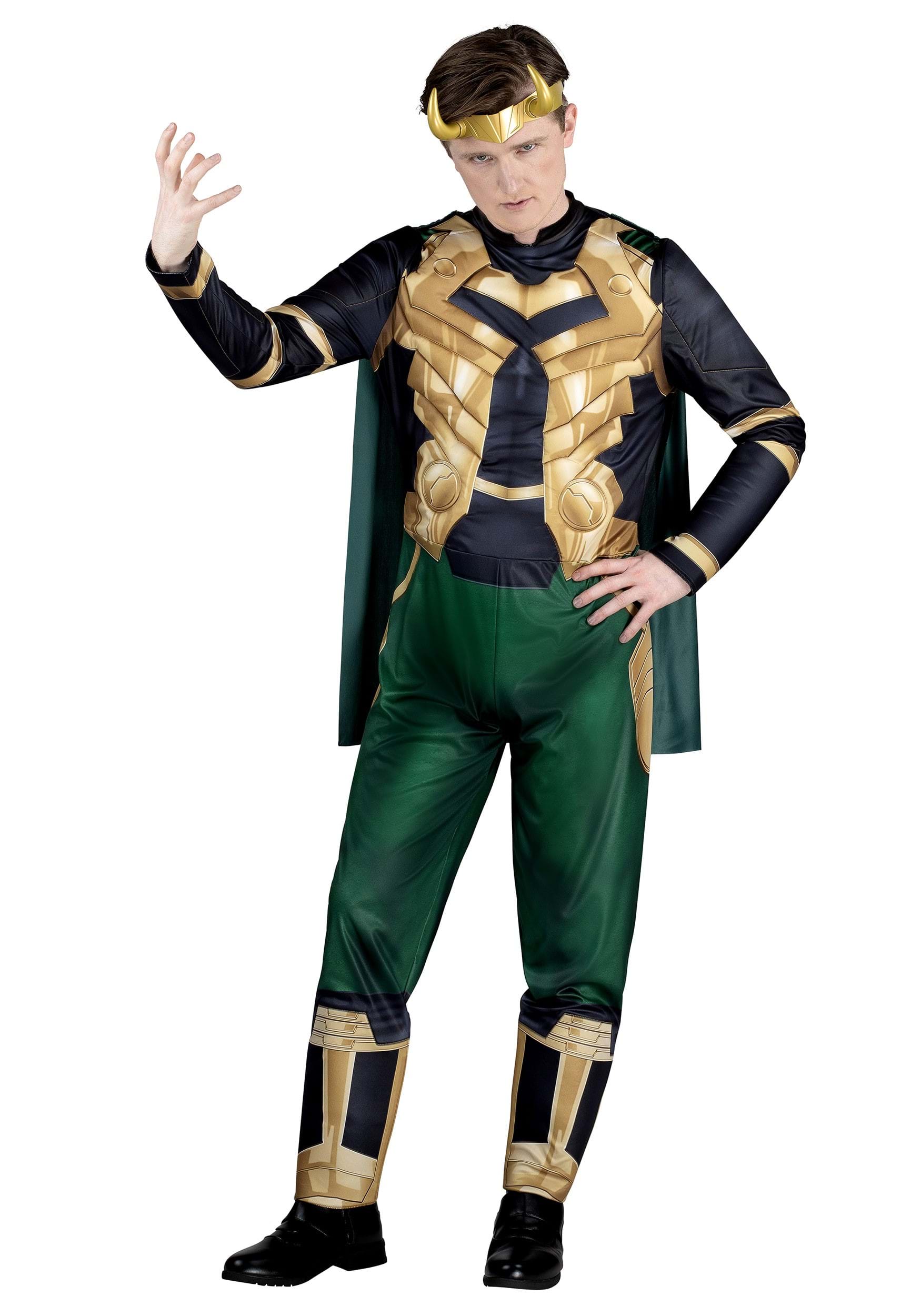 Image of Adult Loki Qualux Costume | Superhero Costumes ID JWC0939-L