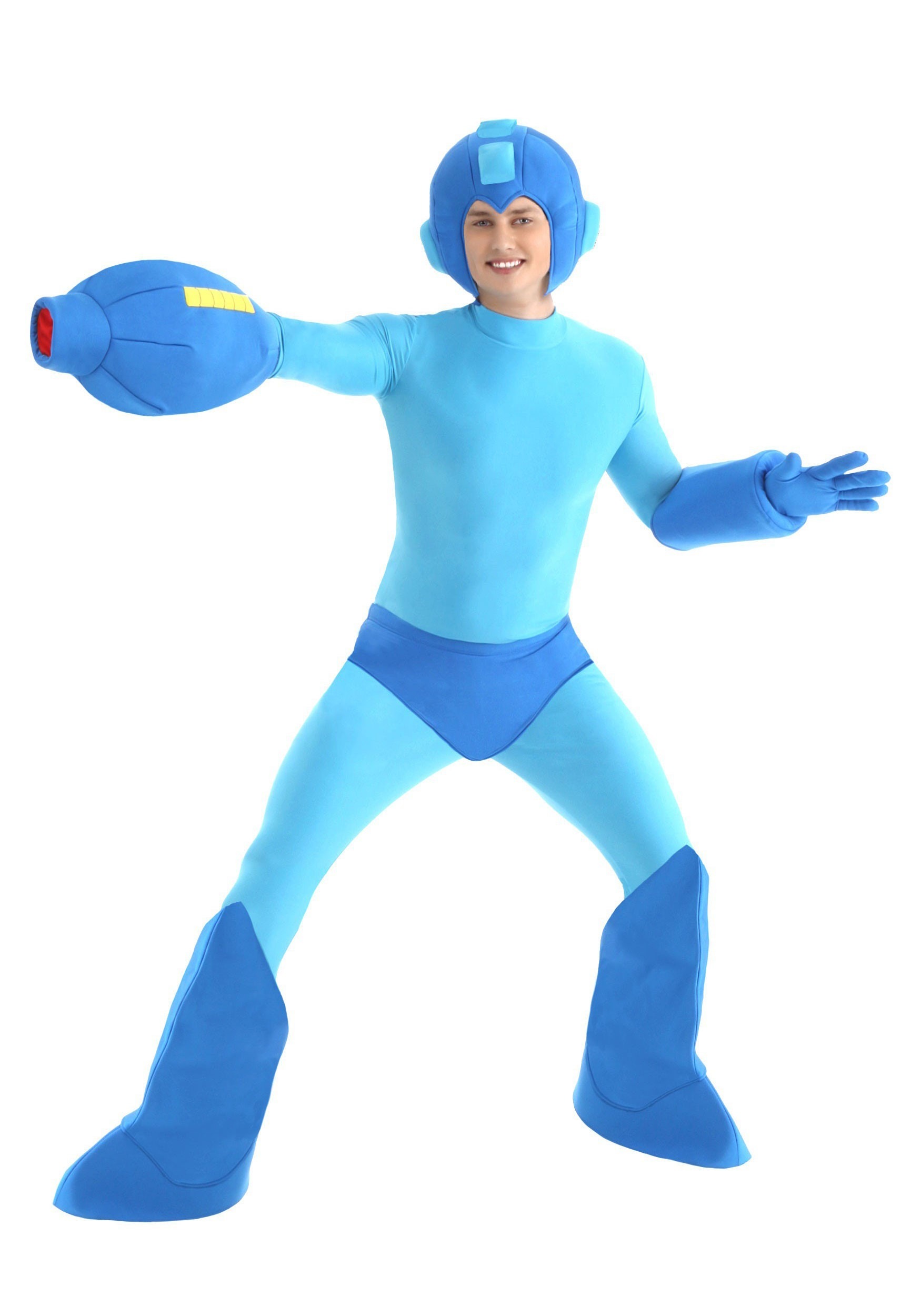 Image of Adult Mega Man Costume ID FUN6082AD-XL