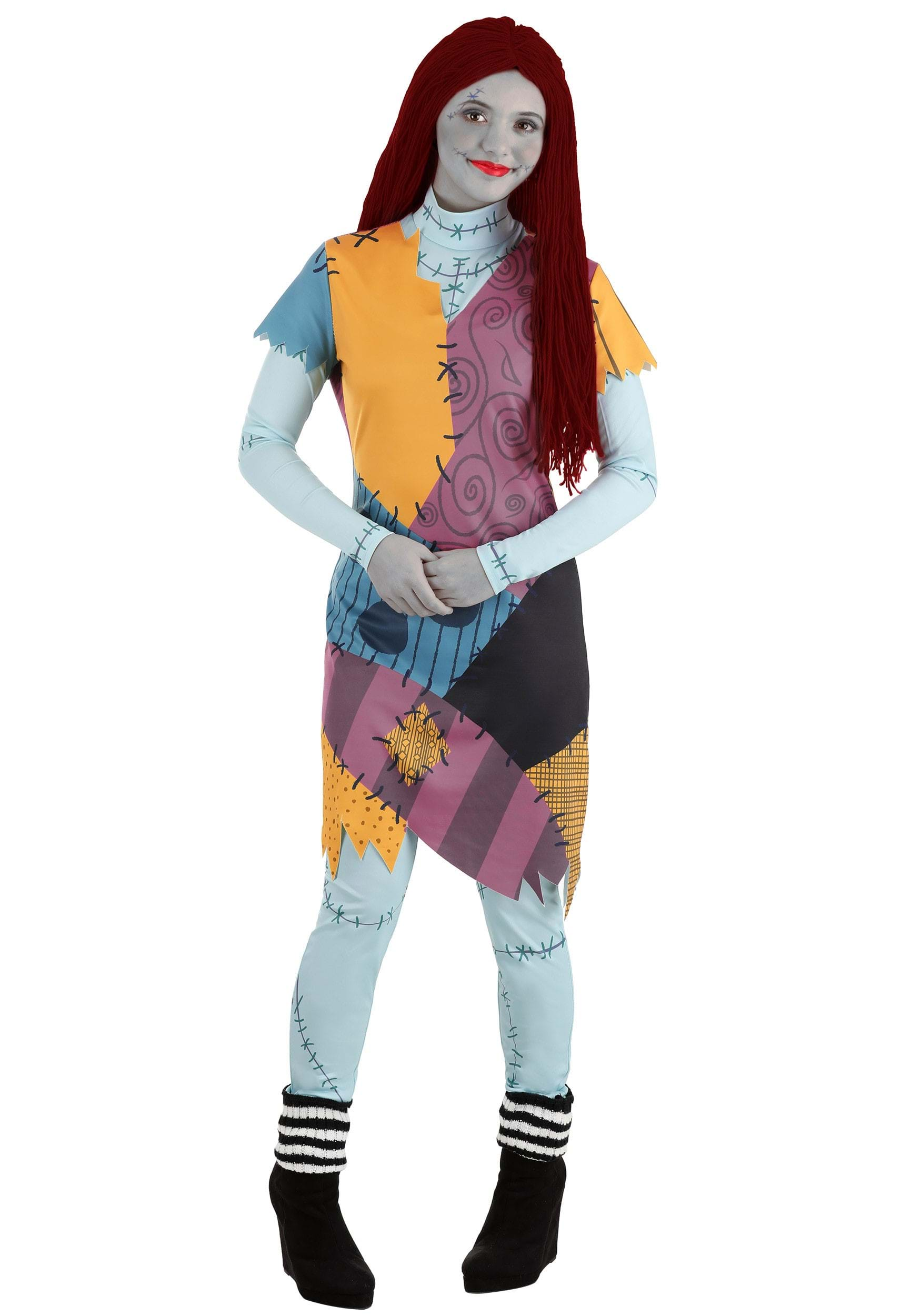 Image of Adult Nightmare Before Christmas Deluxe Sally Costume ID FUN3340AD-M