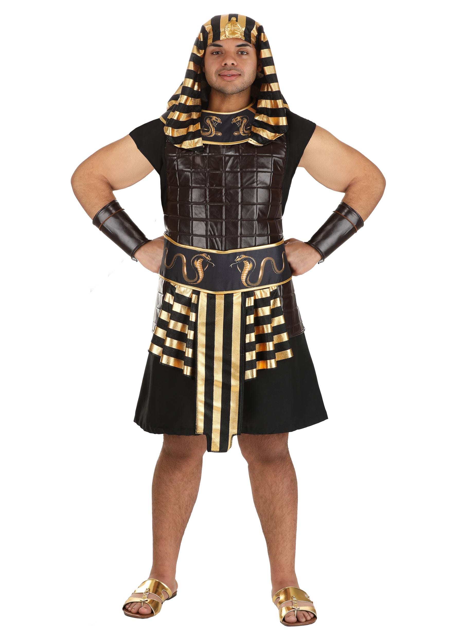 Image of Adult Plus Size Ancient Pharaoh Costume | Egyptian Costumes ID FUN1231PL-3X