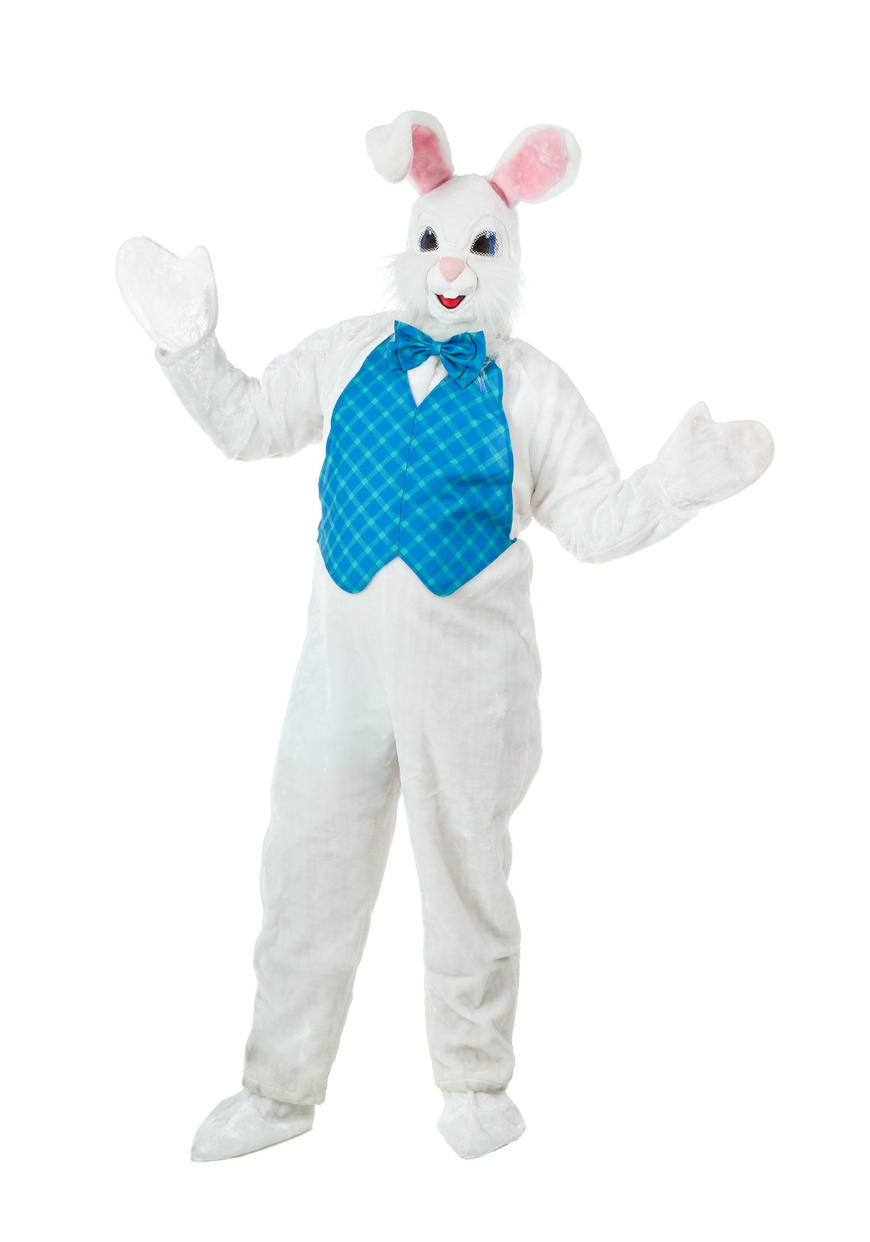 Image of Adult Plus Size Mascot Easter Bunny Costume | Exclusive Easter Costumes ID FUN6047PL-2X