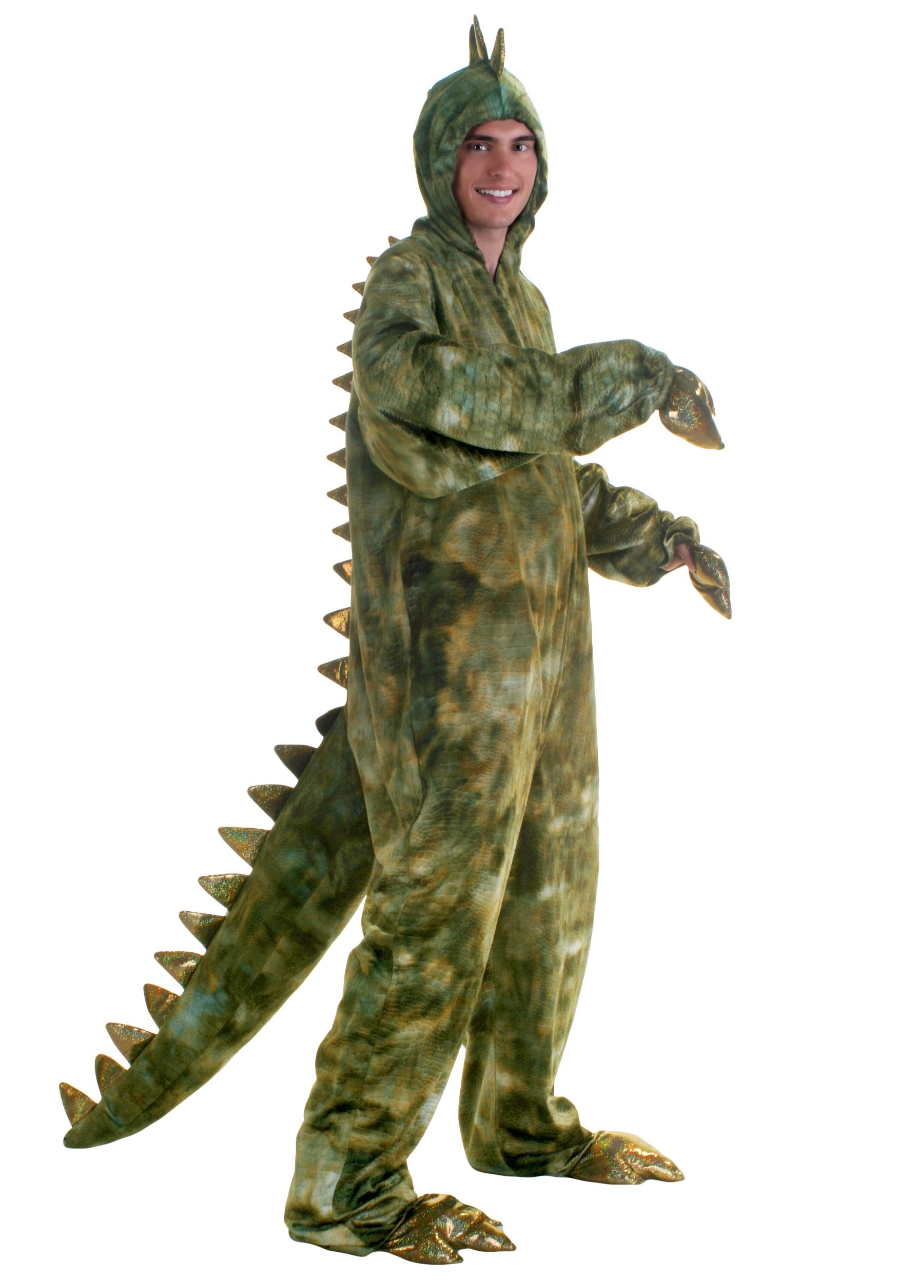 Image of Adult Plus Size T-Rex Dinosaur Costume 2X ID PR4631ADX-2X