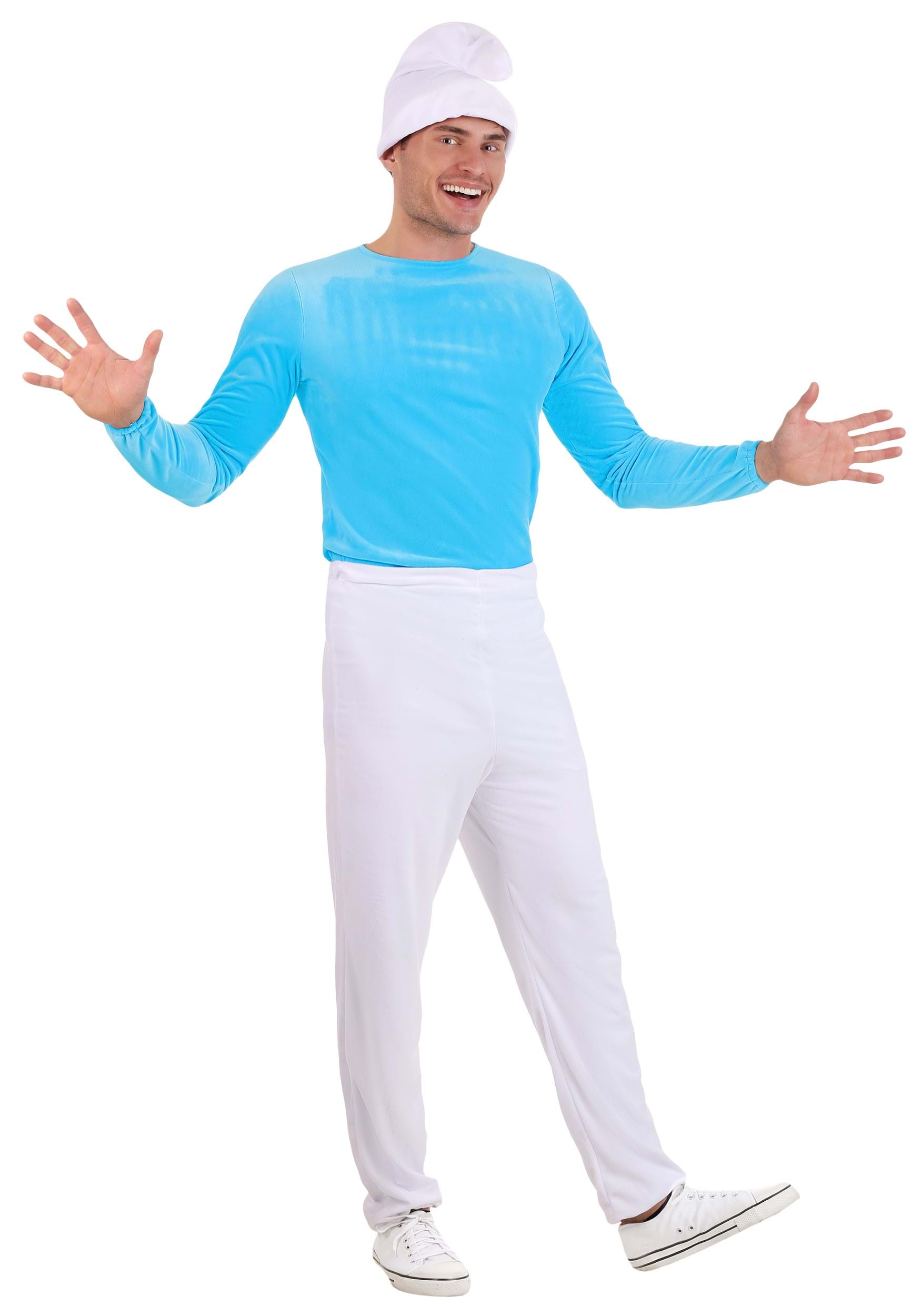 Image of Adult The Smurfs Smurf Costume ID FUN0843AD-M