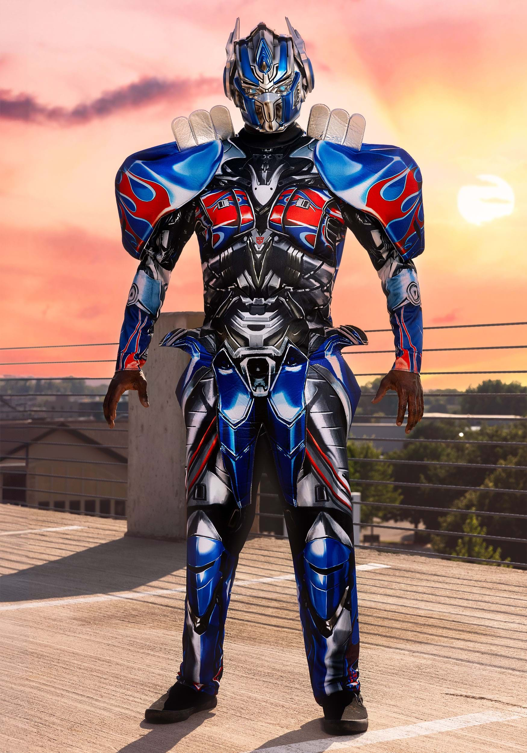 Image of Adult Transformers 5 Deluxe Optimus Prime Costume ID DI22462-M