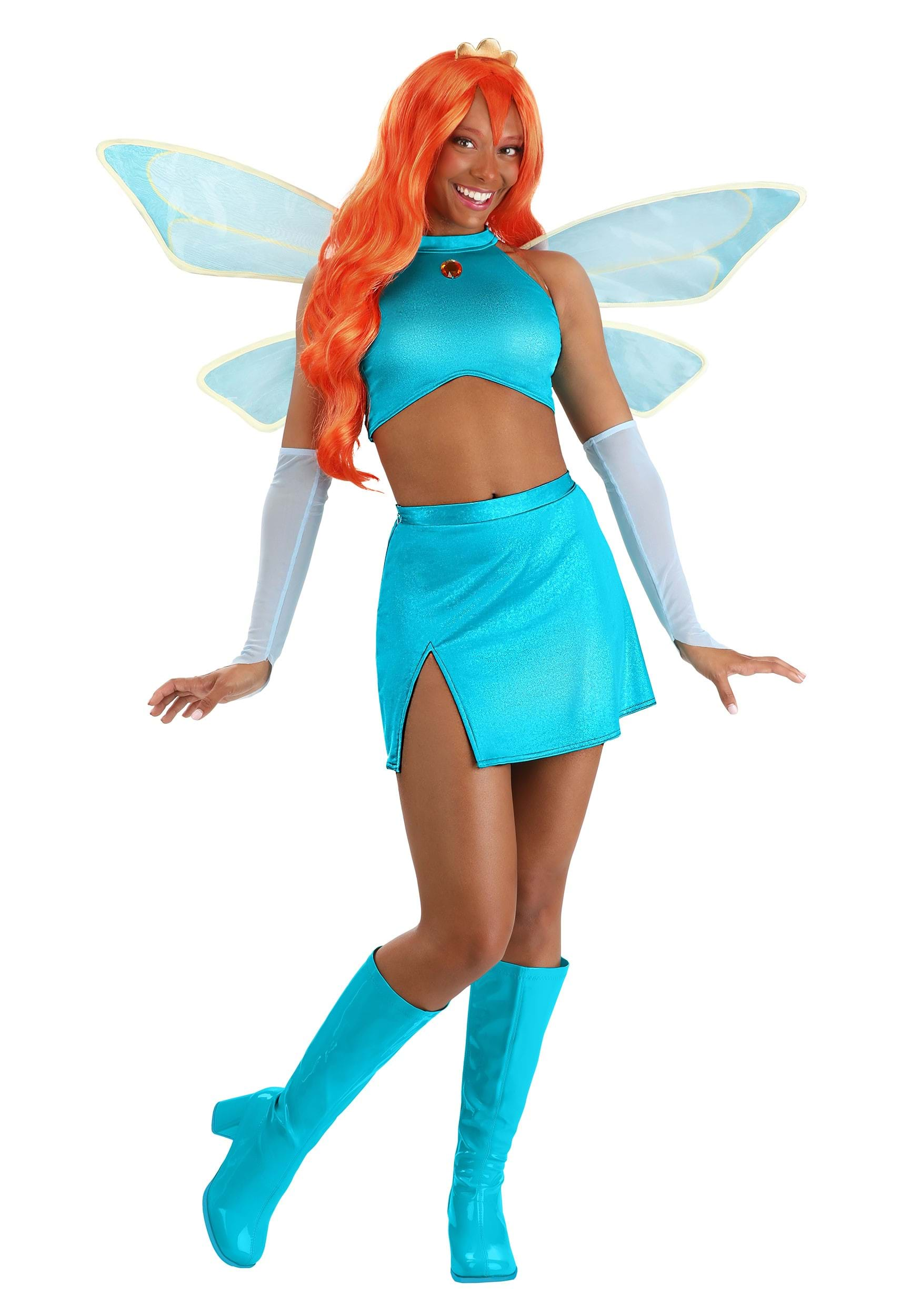 Image of Adult Winx Club Bloom Costume | TV Show Costumes ID FUN7318AD-M