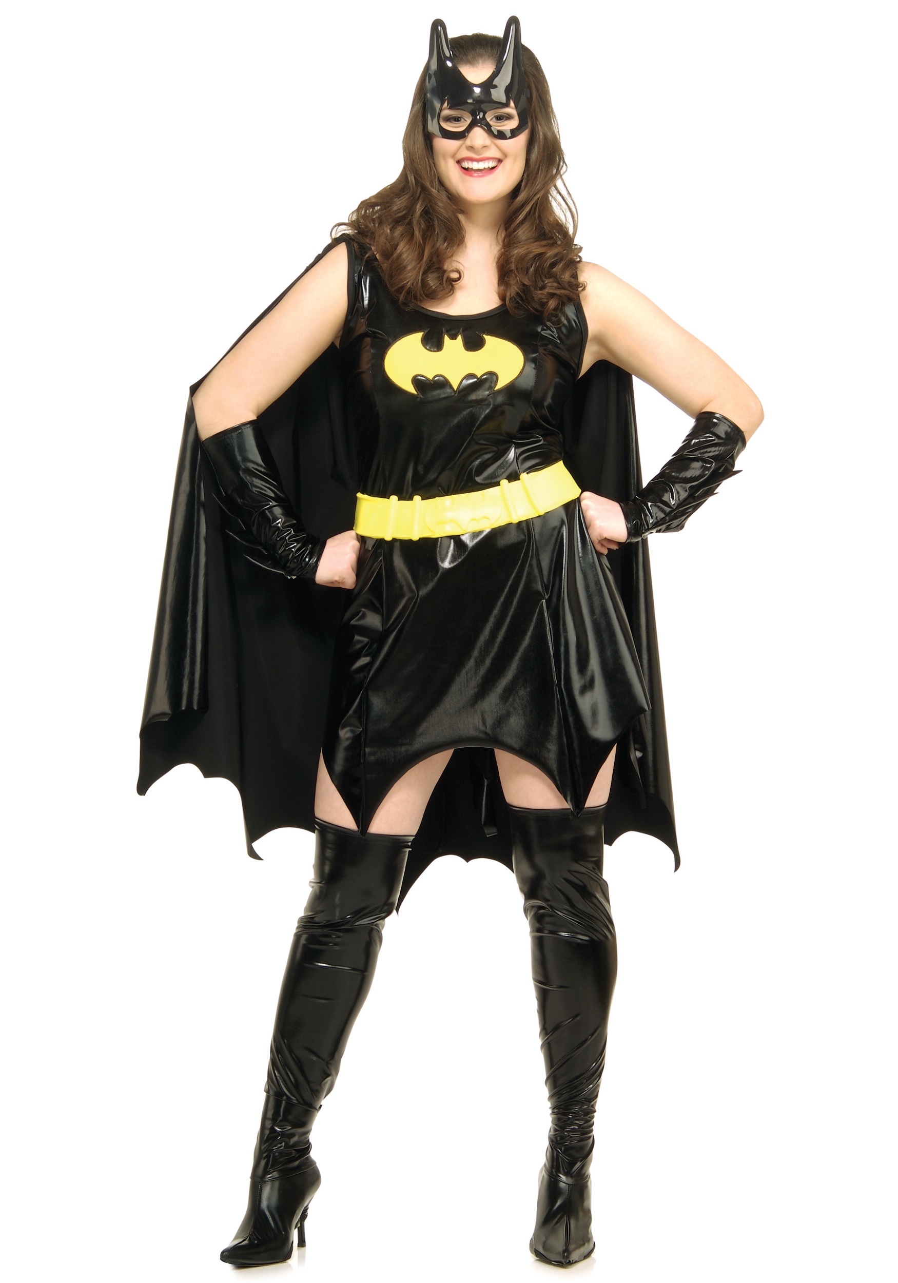 Image of Adult's Plus Size Batgirl Costume ID RU17441-PL