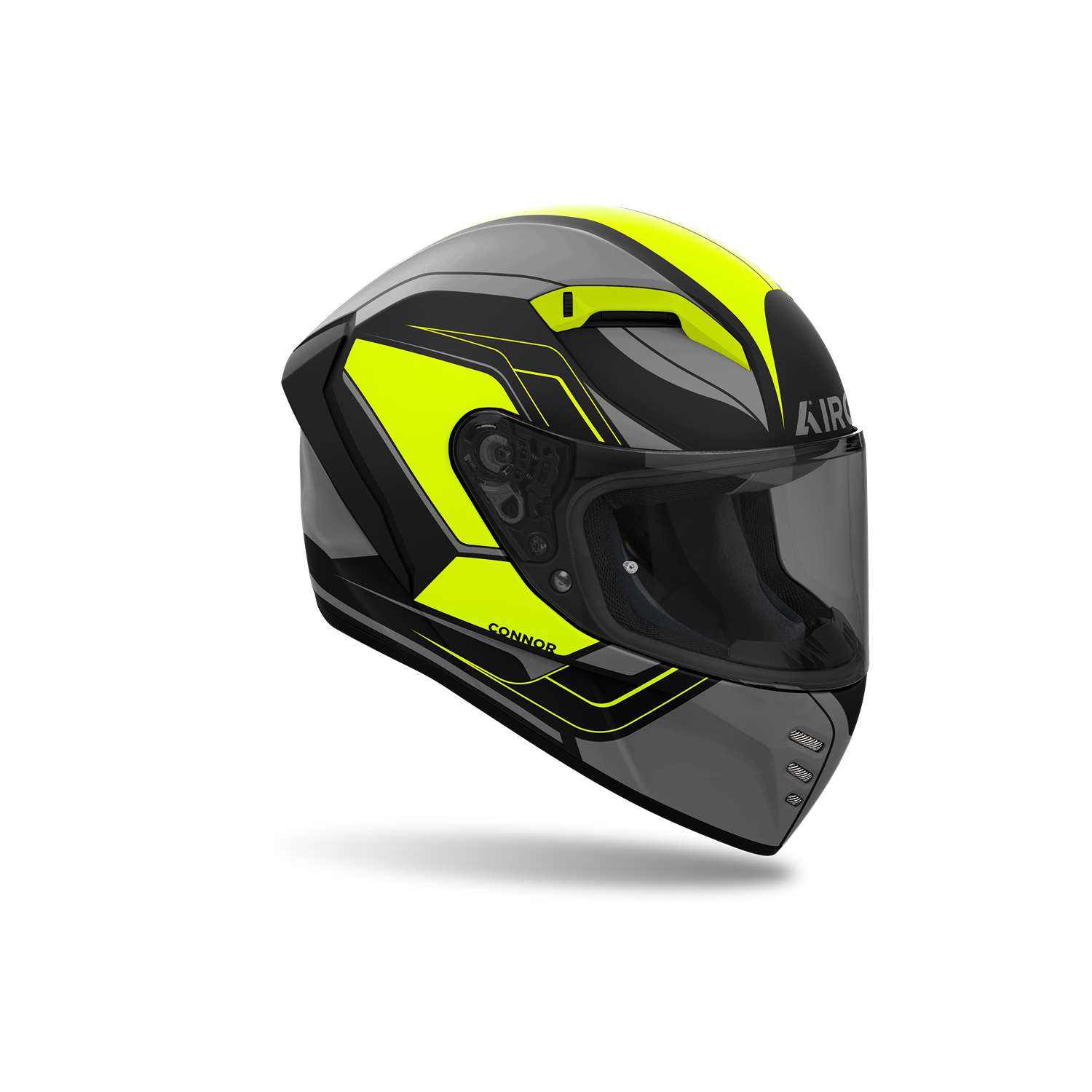 Image of Airoh Connor Dunk Yellow Matt Full Face Helmet Größe L