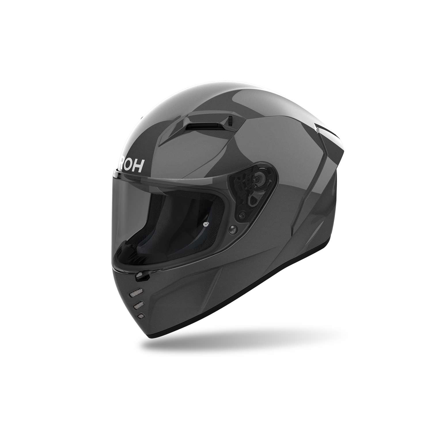 Image of Airoh Helmet Connor Dark Gray Full Face Helmet Size M ID 8029243355298