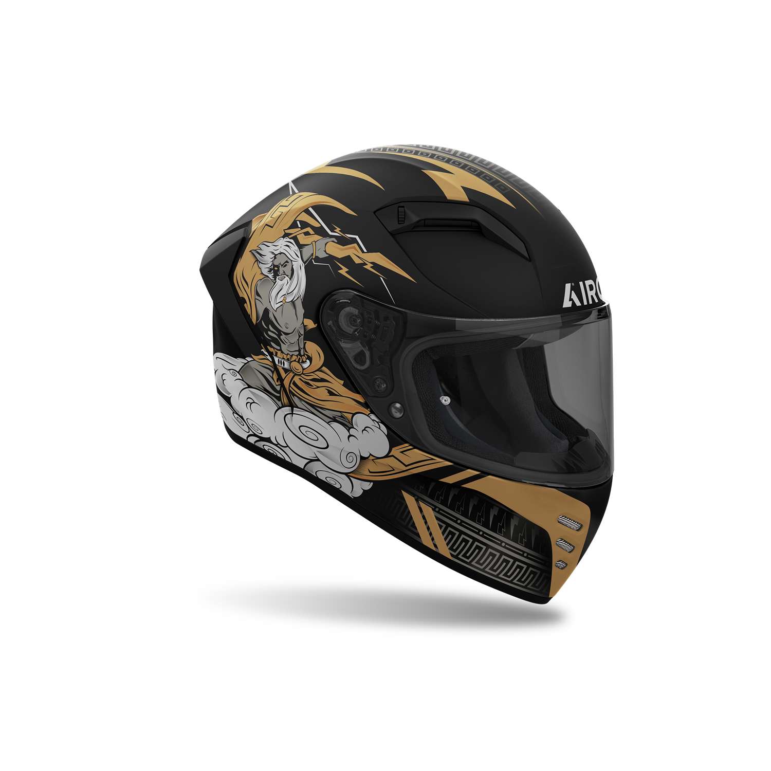 Image of Airoh Helmet Connor Zeus Full Face Helmet Size M ID 8029243354871