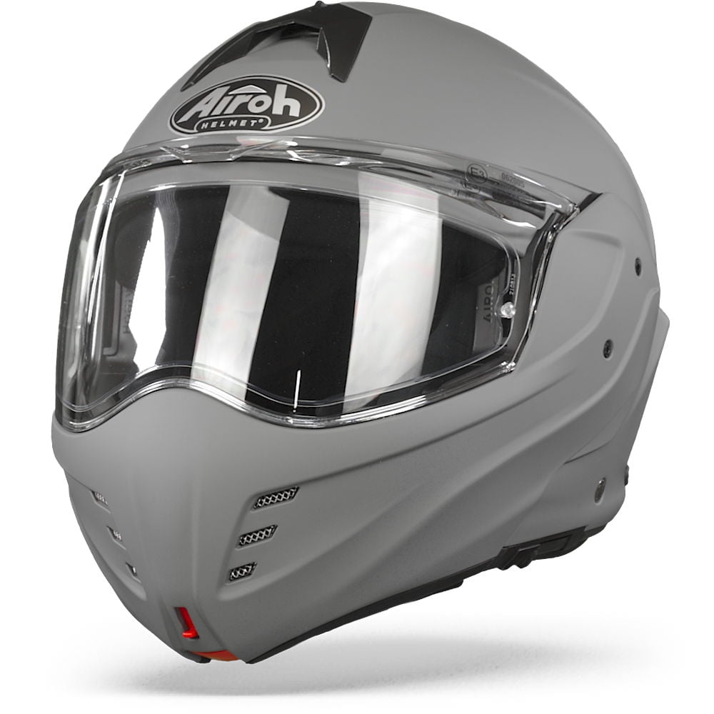 Image of Airoh Mathisse Color Concrete Grey Matt Modular Helmet Size M EN
