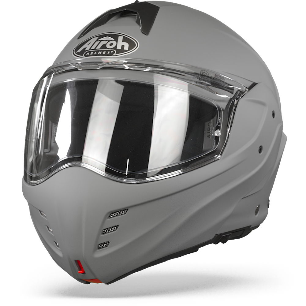 Image of Airoh Mathisse Color Concrete Grey Matt Modular Helmet Size M ID 8029243332459