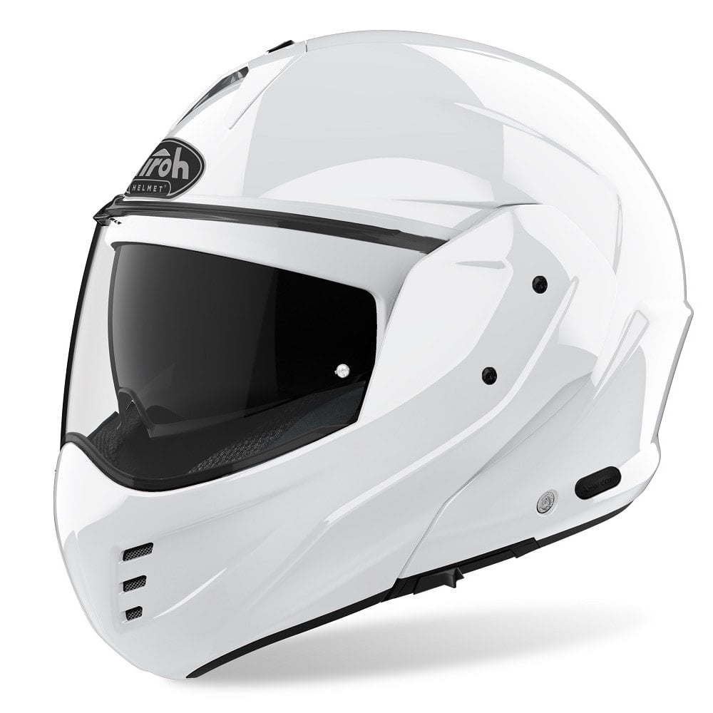 Image of Airoh Mathisse Color white gloss Modular Helmet Size M ID 8029243332510