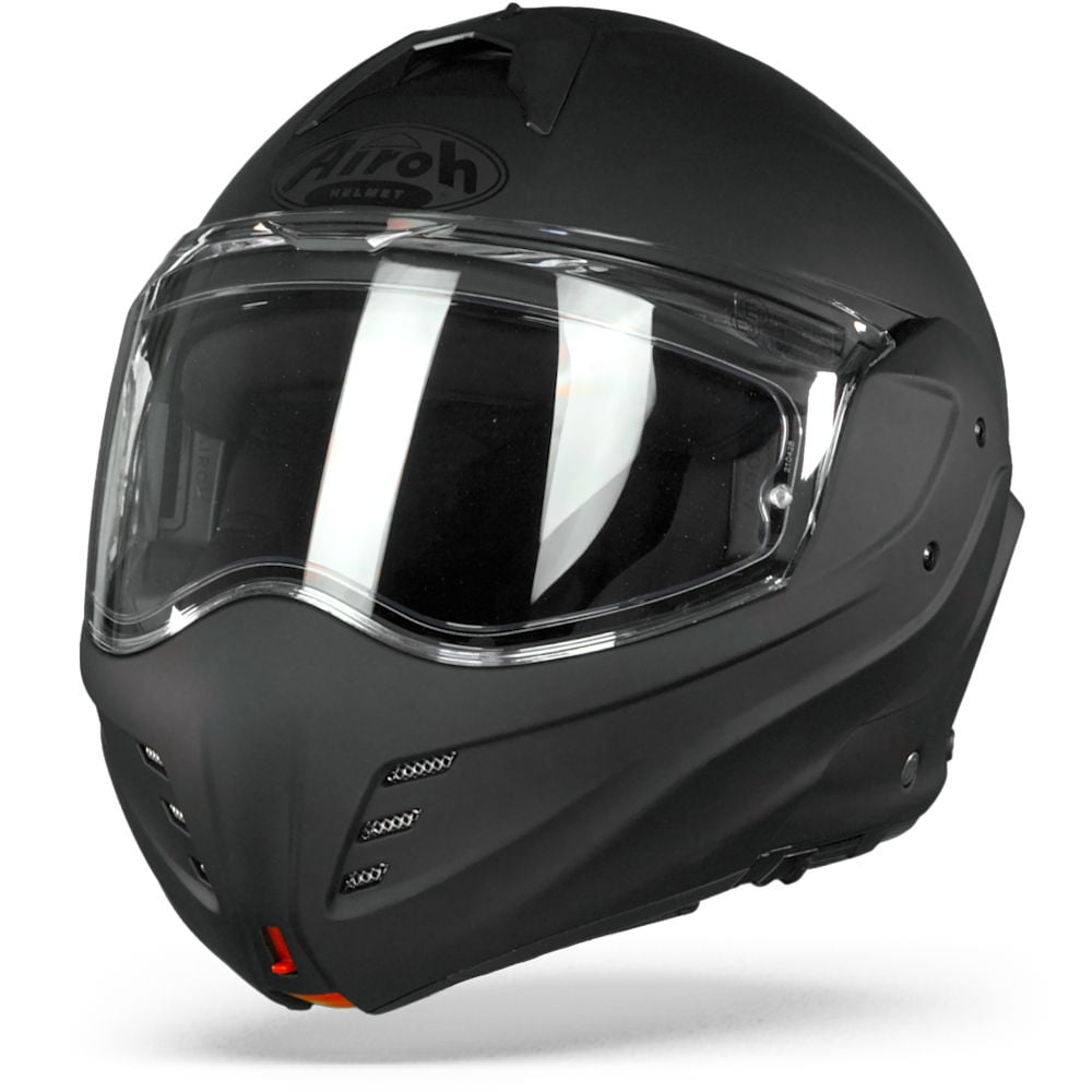 Image of Airoh Mathisse Flat Black Modular Helmet Size L ID 8029243326175