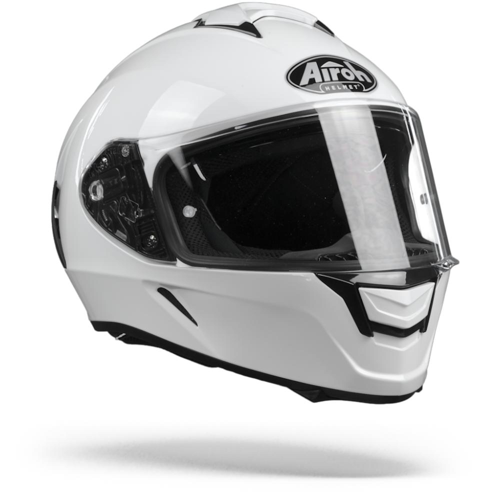 Image of Airoh Spark Color White Gloss Full Face Helmet Size XL ID 8029243296676