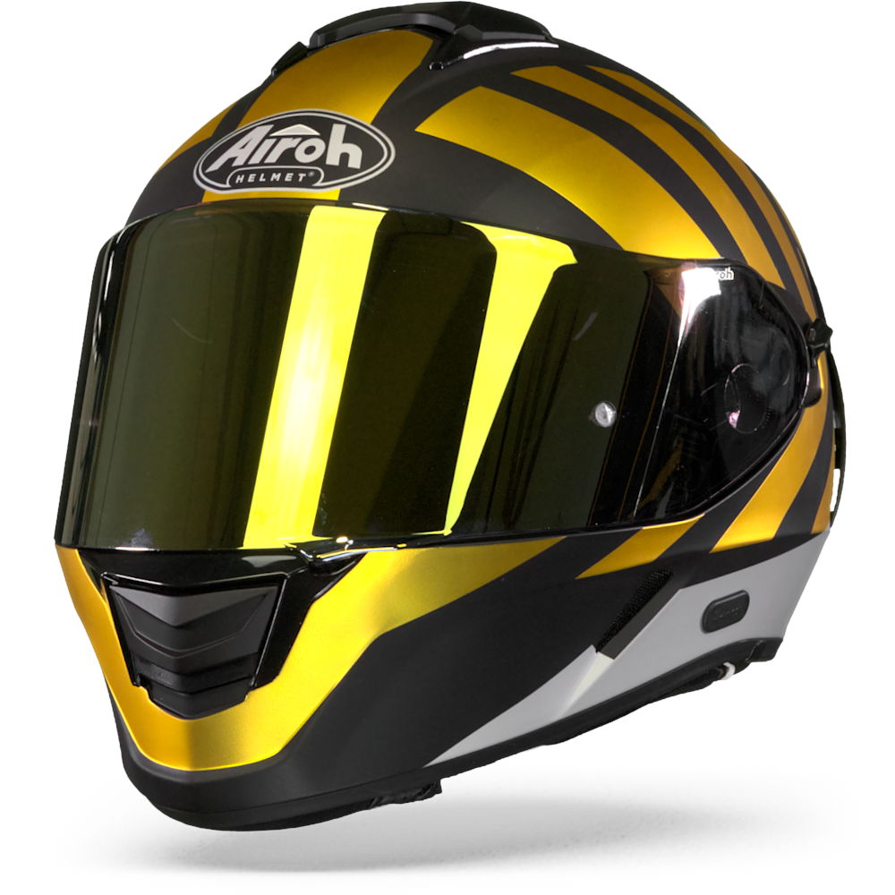 Image of Airoh Spark Scale Limited edition scale gold matt Full Face Helmet Size S ID 8029243325420