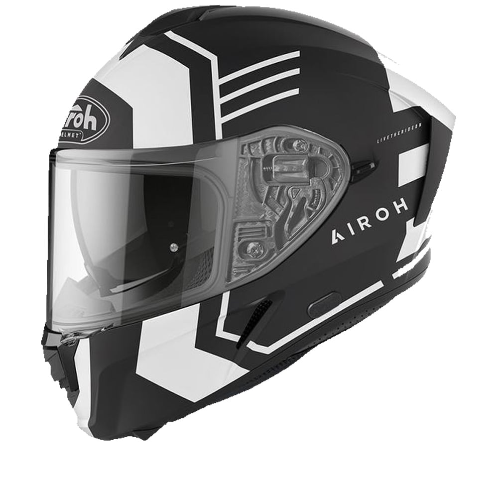 Image of Airoh Spark Thrill Matt Black Helmet Size 2XL ID 8029243349440