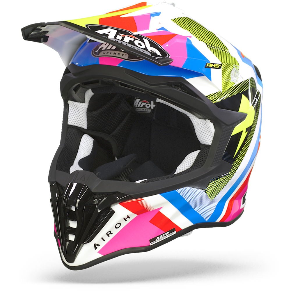 Image of Airoh Strycker View gloss Offroad Helmet Size L EN