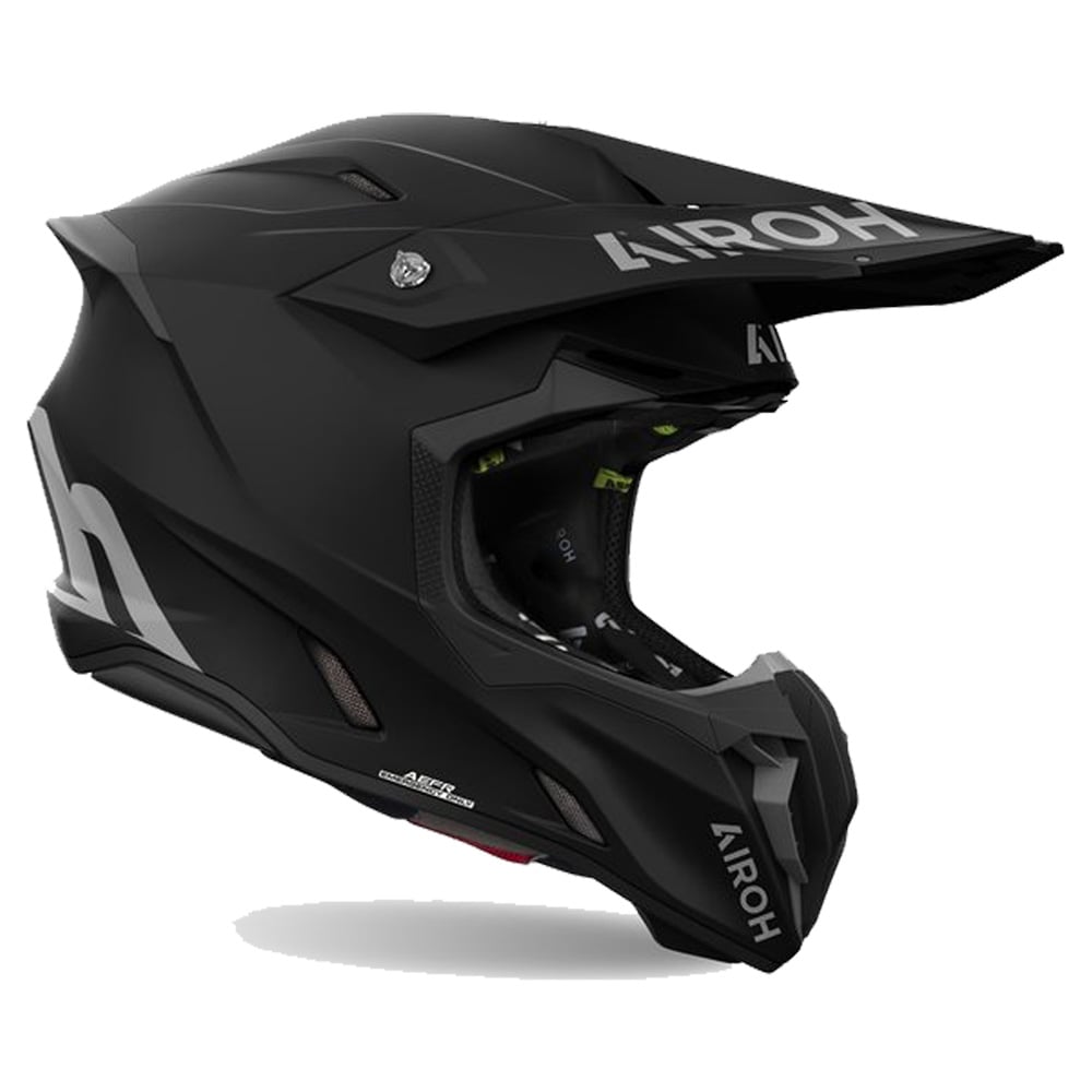 Image of Airoh Twist 3 Flat Black Offroad Helmet Size S ID 8029243367802
