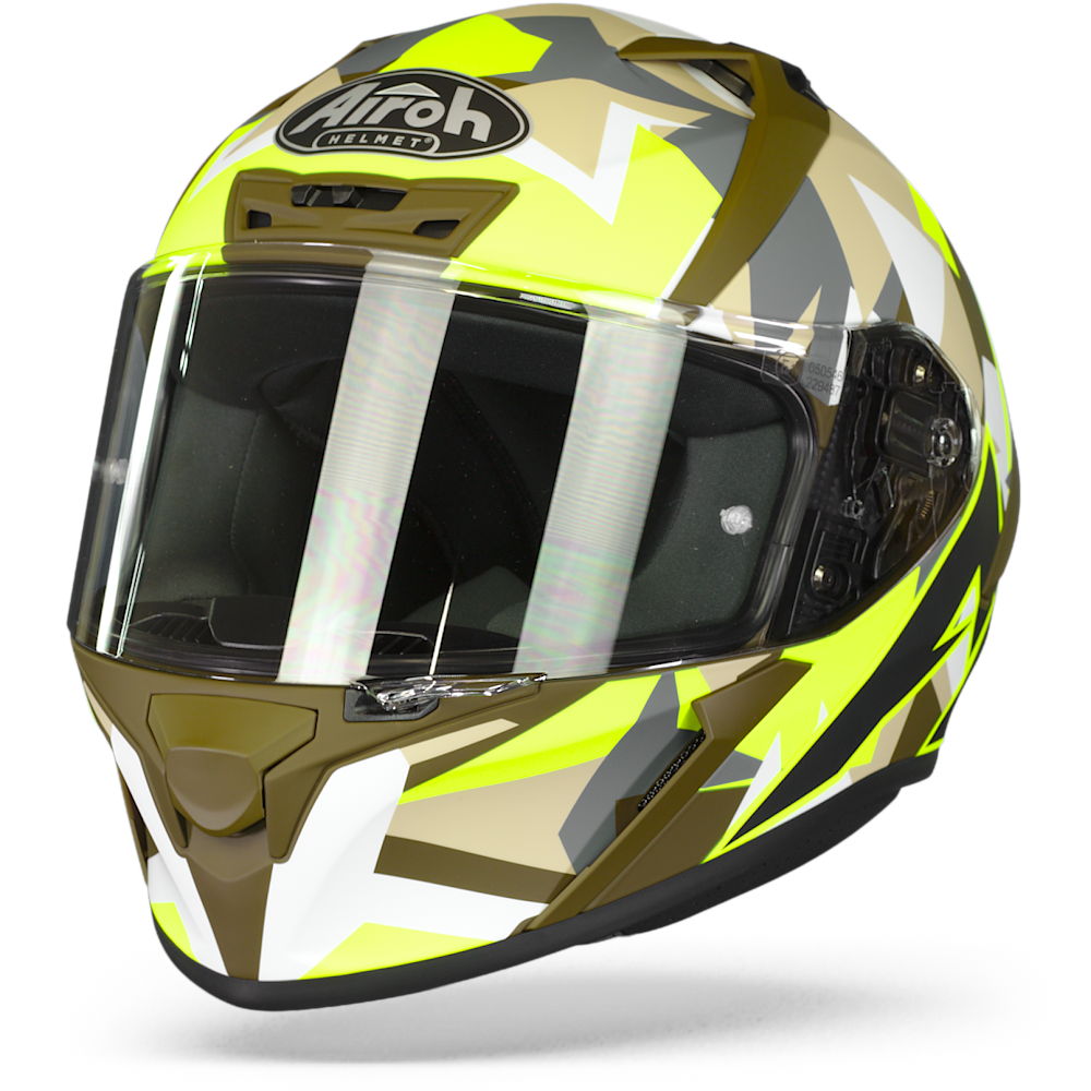 Image of Airoh Valor Army Matt Full Face Helmet Size 2XL ID 8029243335030