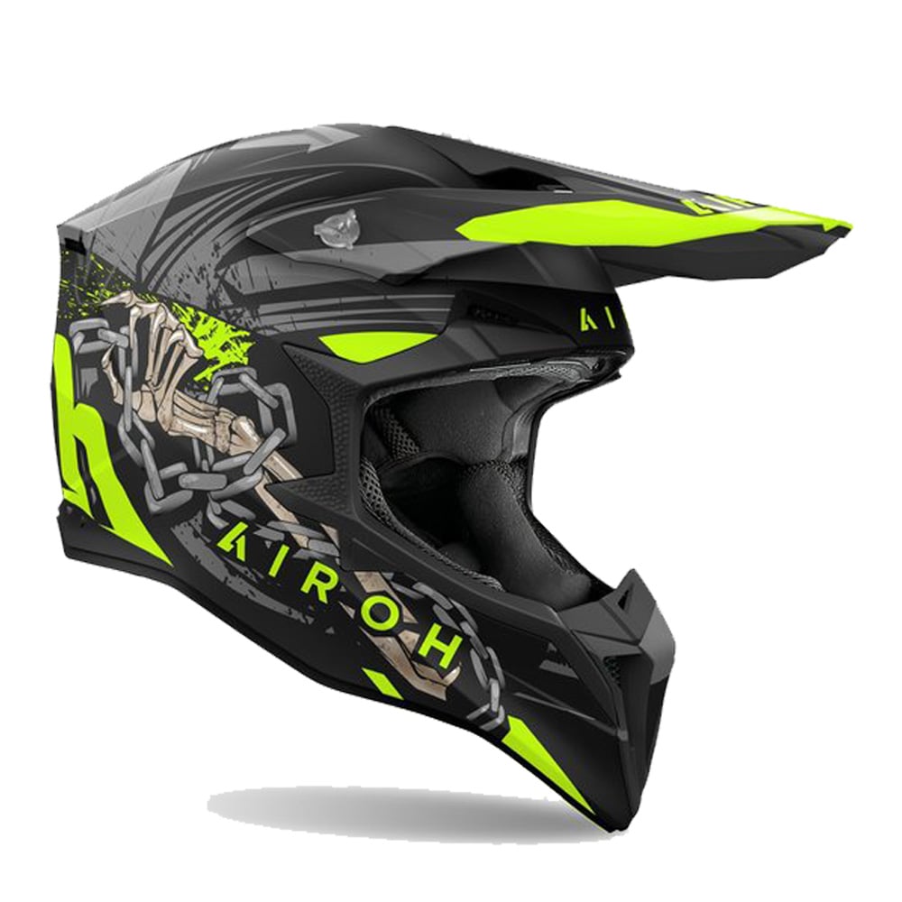 Image of Airoh Wraaap Darkness Offroad Helmet Size 2XL ID 8029243359890