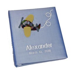 Image of Airplane Personalized Baby Memory Book