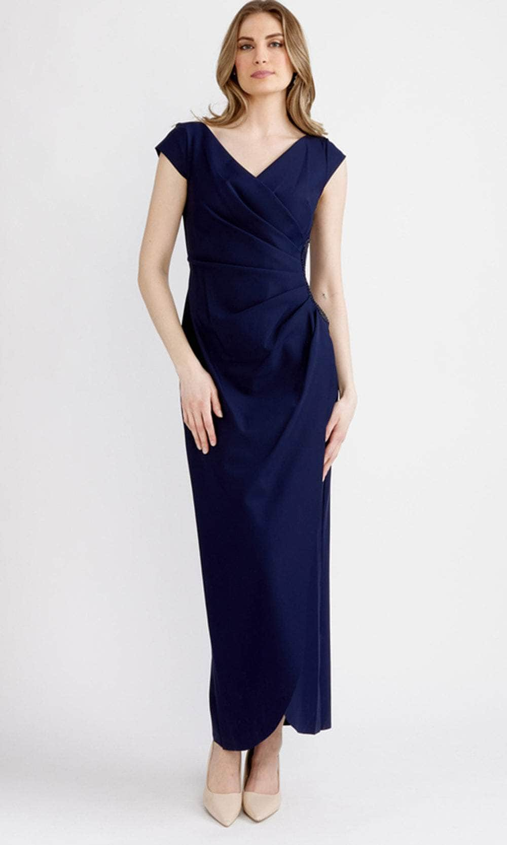 Image of Alex Evenings 134087 - Embellished Sheath Evening Dress