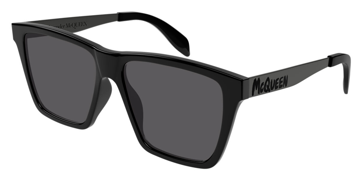 Image of Alexander McQueen AM0352S 001 Óculos de Sol Pretos Masculino BRLPT