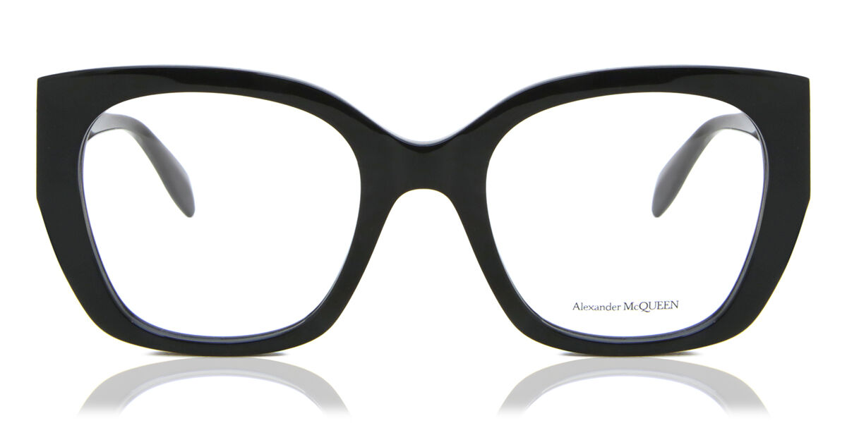 Image of Alexander McQueen AM0379O 001 52 Czarne Damskie Okulary Korekcyjne PL