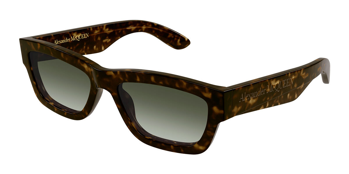 Image of Alexander McQueen AM0419S 002 Óculos de Sol Tortoiseshell Masculino PRT