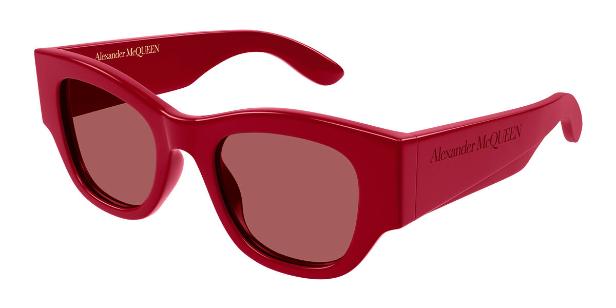 Image of Alexander McQueen AM0420S 004 Óculos de Sol Vermelhos Feminino BRLPT