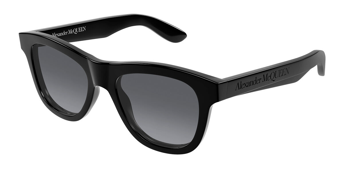 Image of Alexander McQueen AM0421S 001 54 Lunettes De Soleil Homme Noires FR