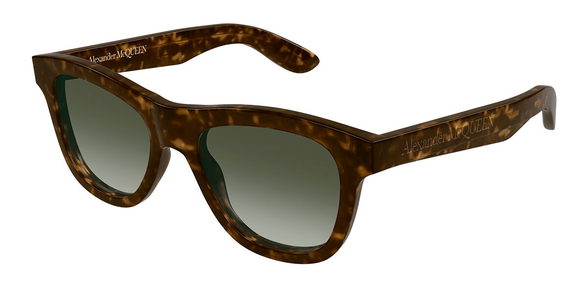 Image of Alexander McQueen AM0421S 002 Óculos de Sol Tortoiseshell Masculino BRLPT