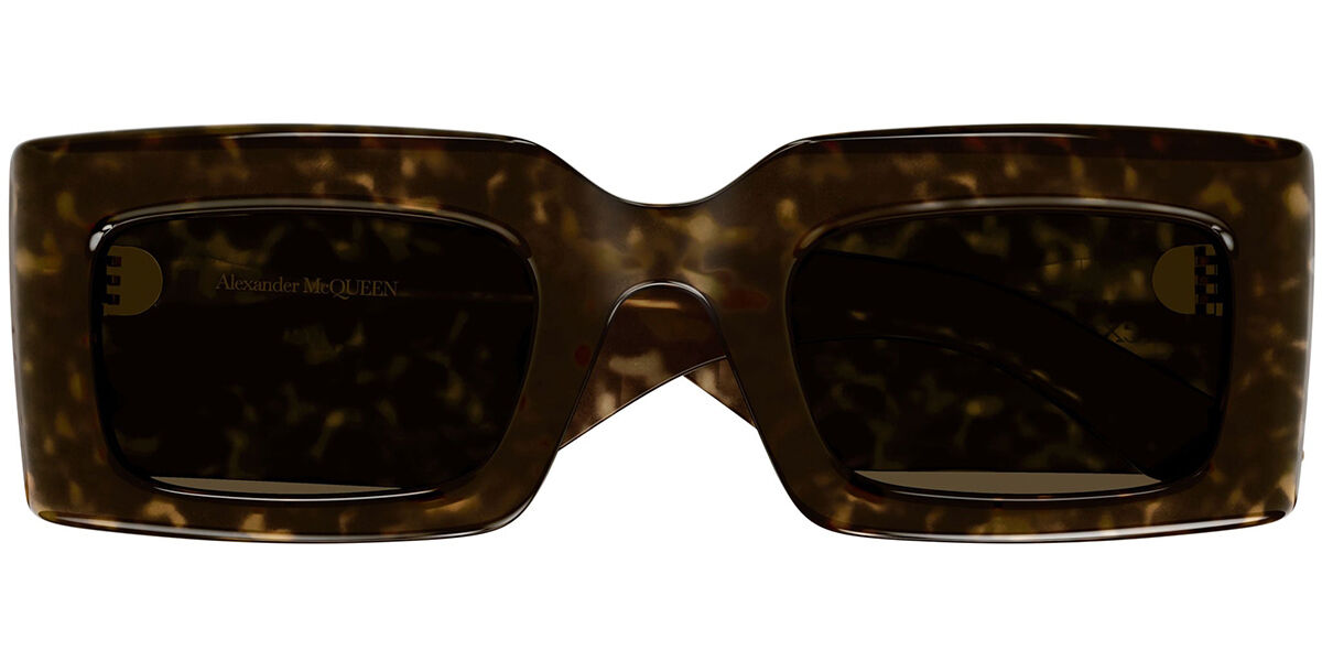 Image of Alexander McQueen AM0433S 002 Óculos de Sol Tortoiseshell Feminino BRLPT