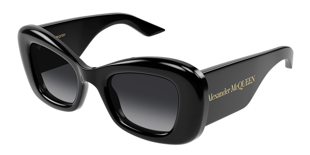 Image of Alexander McQueen AM0434S 001 50 Lunettes De Soleil Femme Noires FR