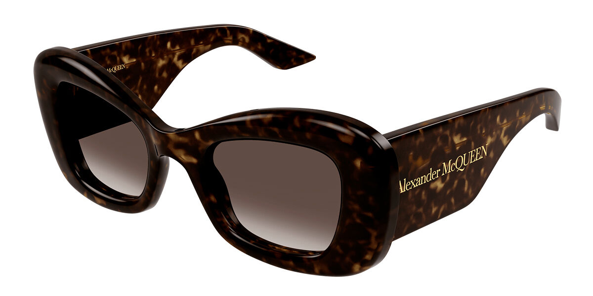 Image of Alexander McQueen AM0434S 002 Óculos de Sol Tortoiseshell Feminino BRLPT
