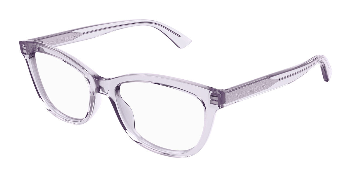 Image of Alexander McQueen AM0461O 005 53 Purple Damskie Okulary Korekcyjne PL