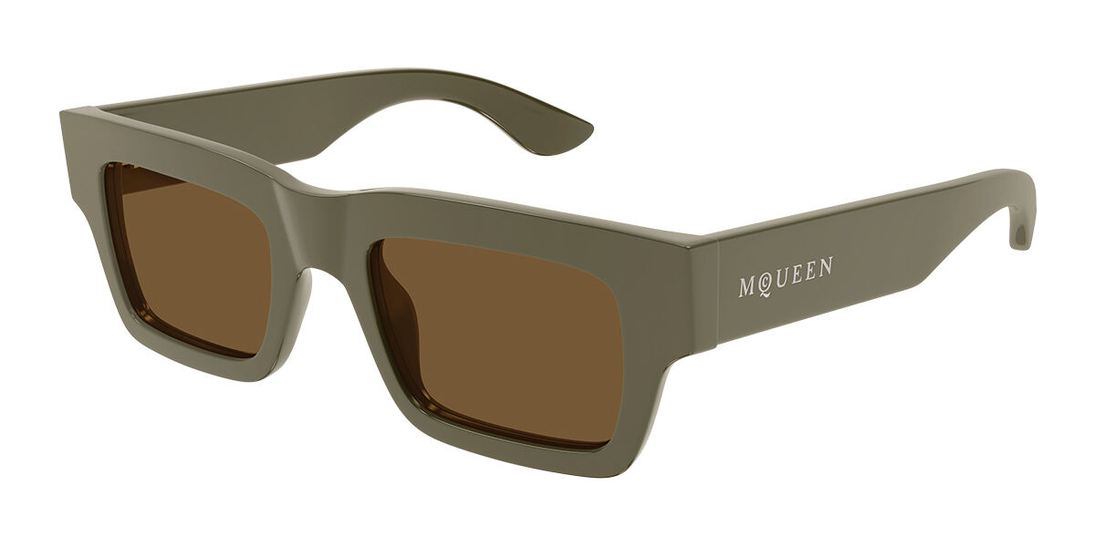 Image of Alexander McQueen AM0508S 003 Óculos de Sol Masculino Marrons BRLPT