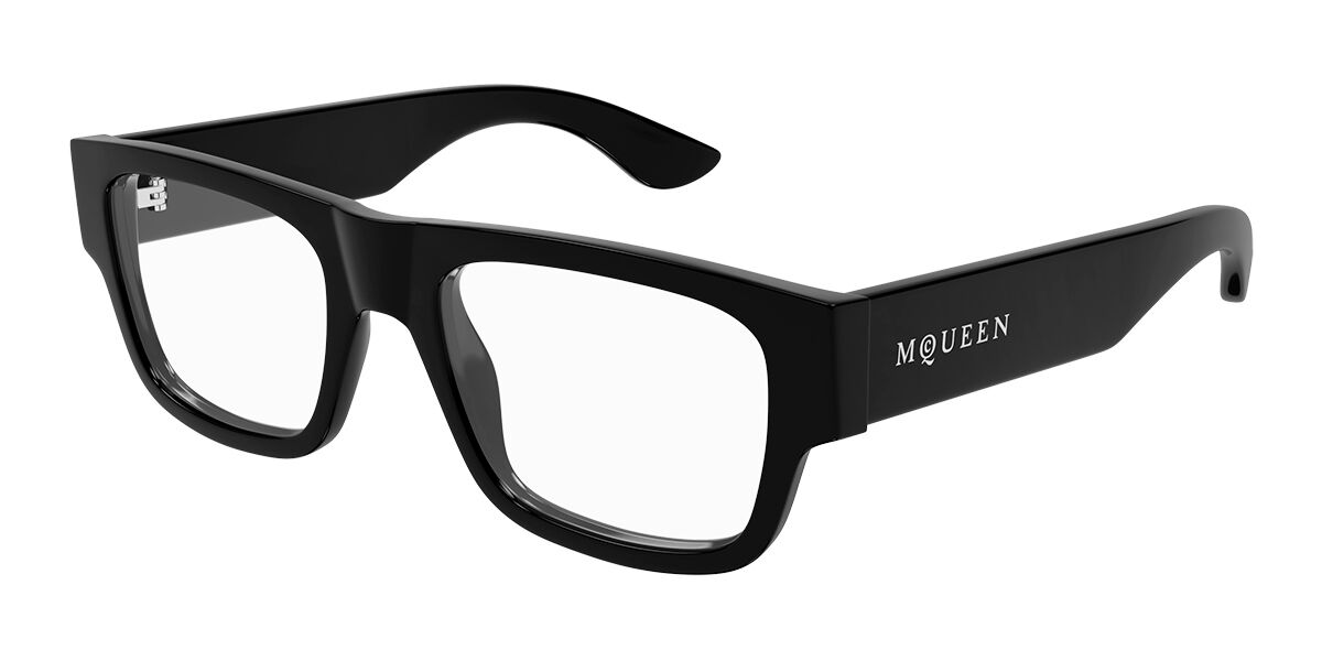 Image of Alexander McQueen AM0511O 001 53 Czarne Meskie Okulary Korekcyjne PL