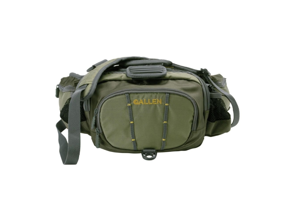 Image of Allen Eagle River Lumbar Fly Fishing Pack Green ID 026509063322