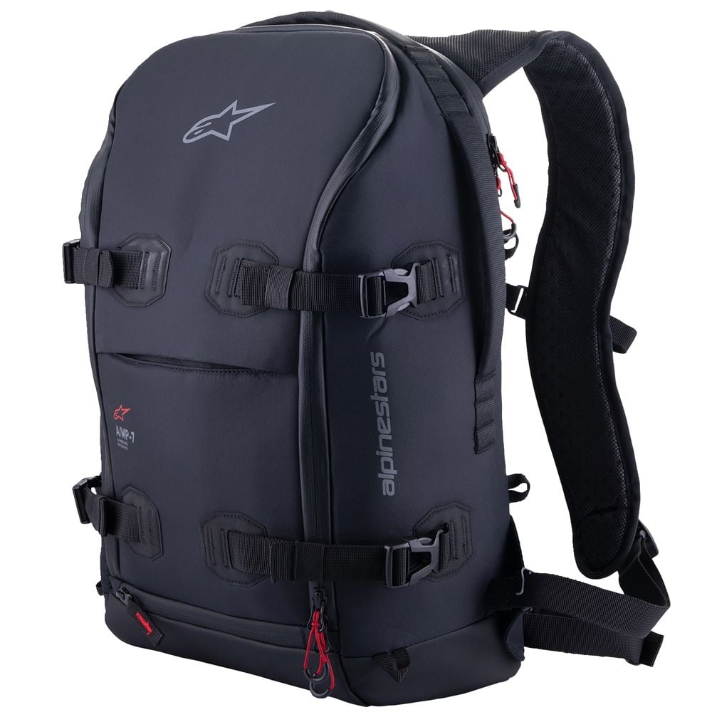 Image of Alpinestars Amp-7 Backpack Black Size ID 8059347170800