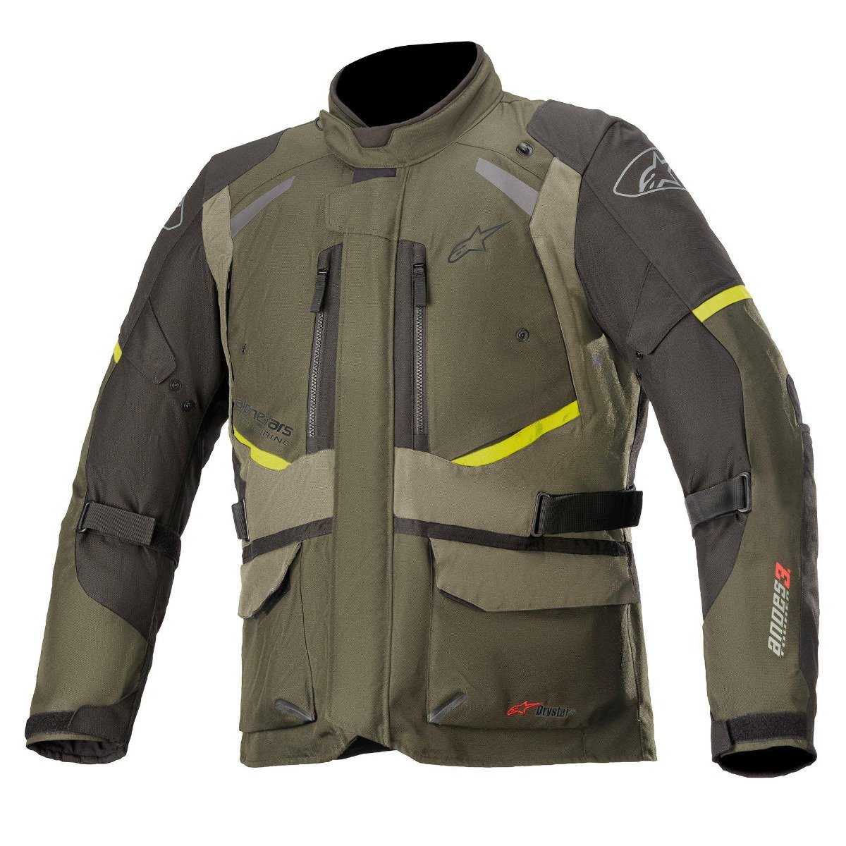 Image of Alpinestars Andes V3 Drystar Jacket Forest Military Green Size S ID 8059175280665